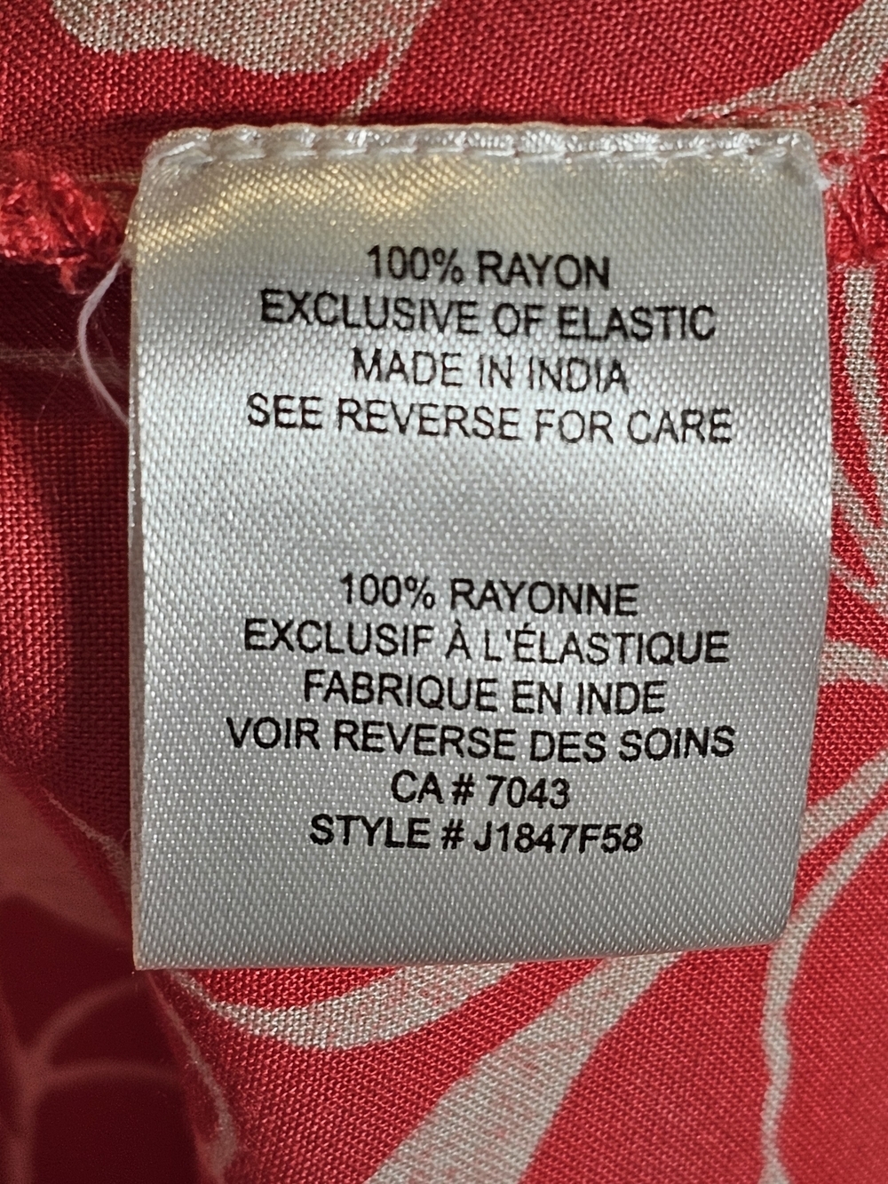 Patrons of Peace Red Pink Floral Tie-Shoulder Maxi Dress with Cream Print Sz S - Picture 9 of 10